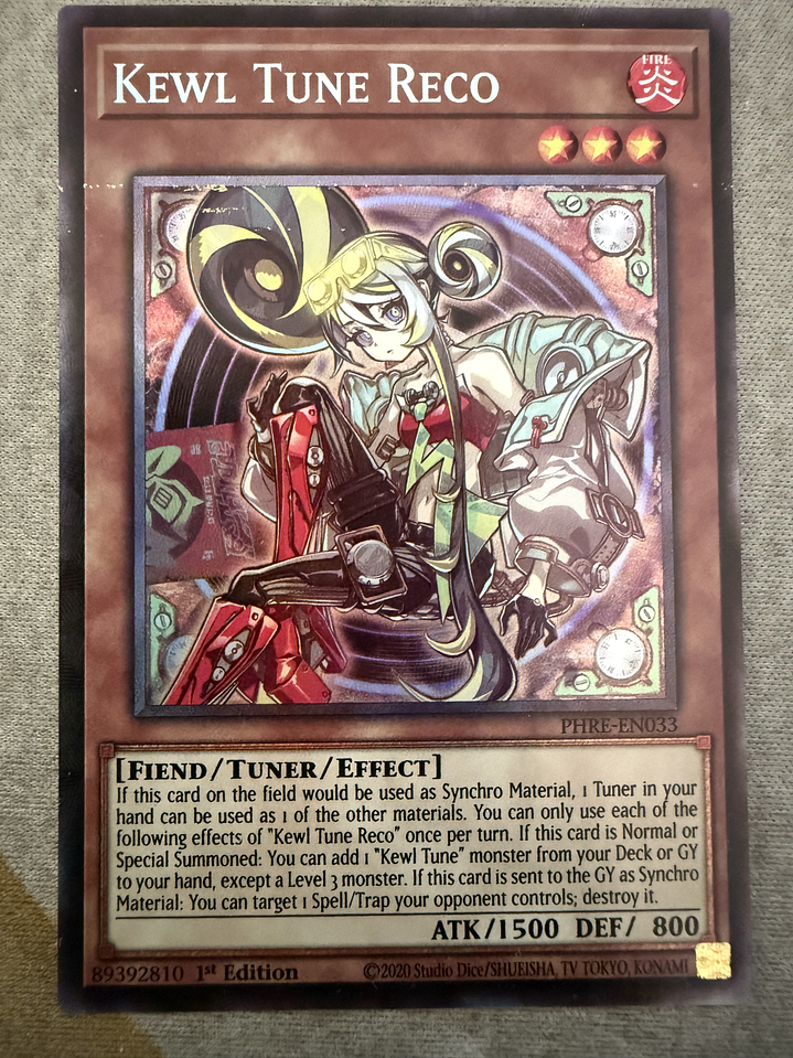 Kewl Tune Reco - PHRE-EN033 - Collector's Rare 1st Edition (Manchada) 3