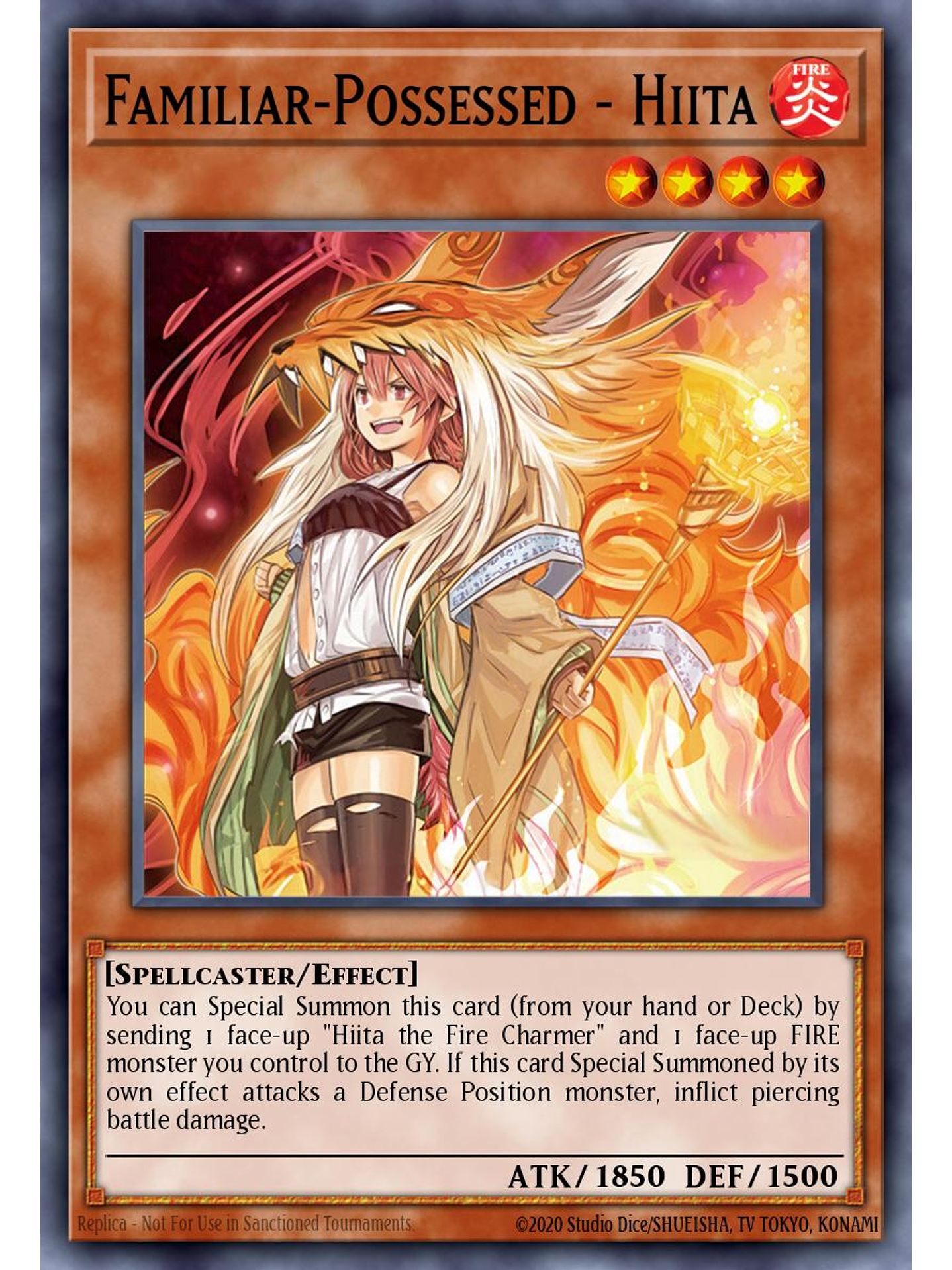 Familiar-Possessed - Hiita - CH02-EN006 - Ultra Rare 1st Edition 1