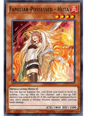 Familiar-Possessed - Hiita - CH02-EN006 - Ultra Rare 1st Edition