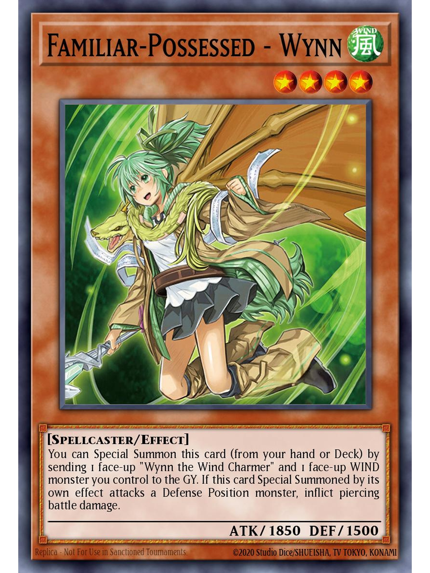 Familiar-Possessed - Wynn - CH02-EN007 - Ultra Rare 1st Edition 1