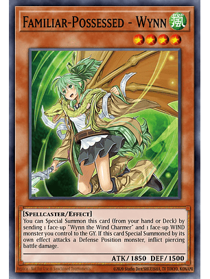 Familiar-Possessed - Wynn - CH02-EN007 - Ultra Rare 1st Edition