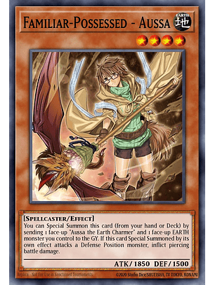 Familiar-Possessed - Aussa - CH02-EN008 - Ultra Rare 1st Edition