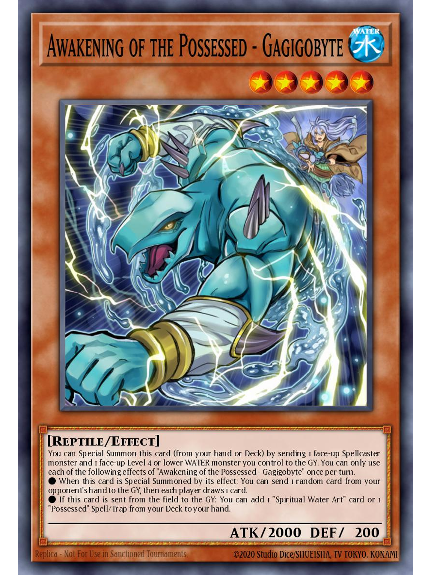 Awakening of the Possessed - Gagigobyte - CH02-EN017 - Ultra Rare 1st Edition 1