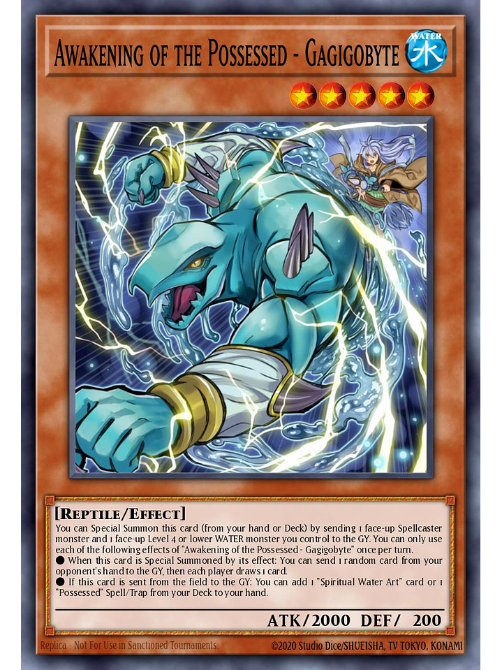 Awakening of the Possessed - Gagigobyte - CH02-EN017 - Ultra Rare 1st Edition 1