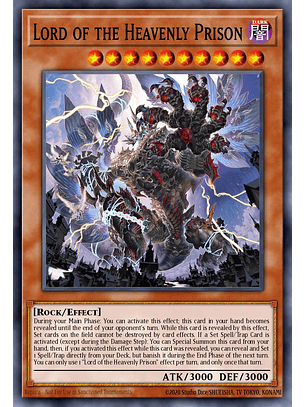 Lord of the Heavenly Prison - CH02-EN021 - Ultra Rare 1st Edition