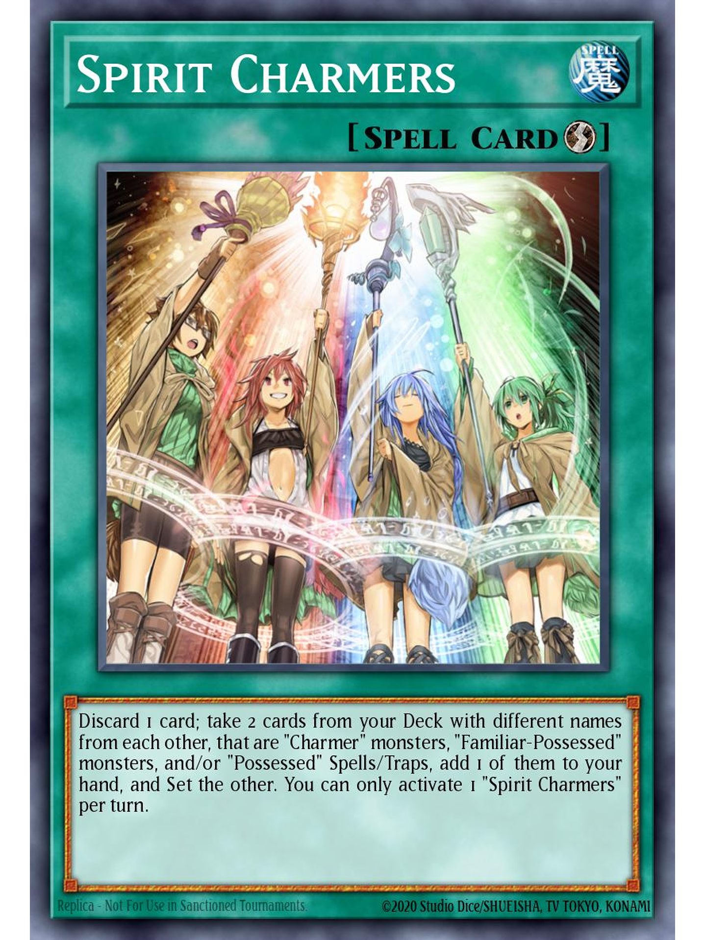 Spirit Charmers - CH02-EN029 - Ultra Rare 1st Edition 1