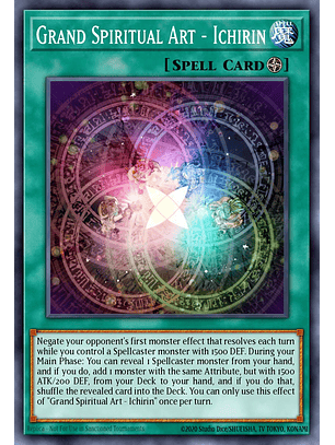 Grand Spiritual Art - Ichirin - CH02-EN030 - Ultra Rare 1st Edition
