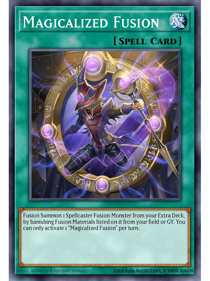 Magicalized Fusion - CH02-EN034 - Ultra Rare 1st Edition 1