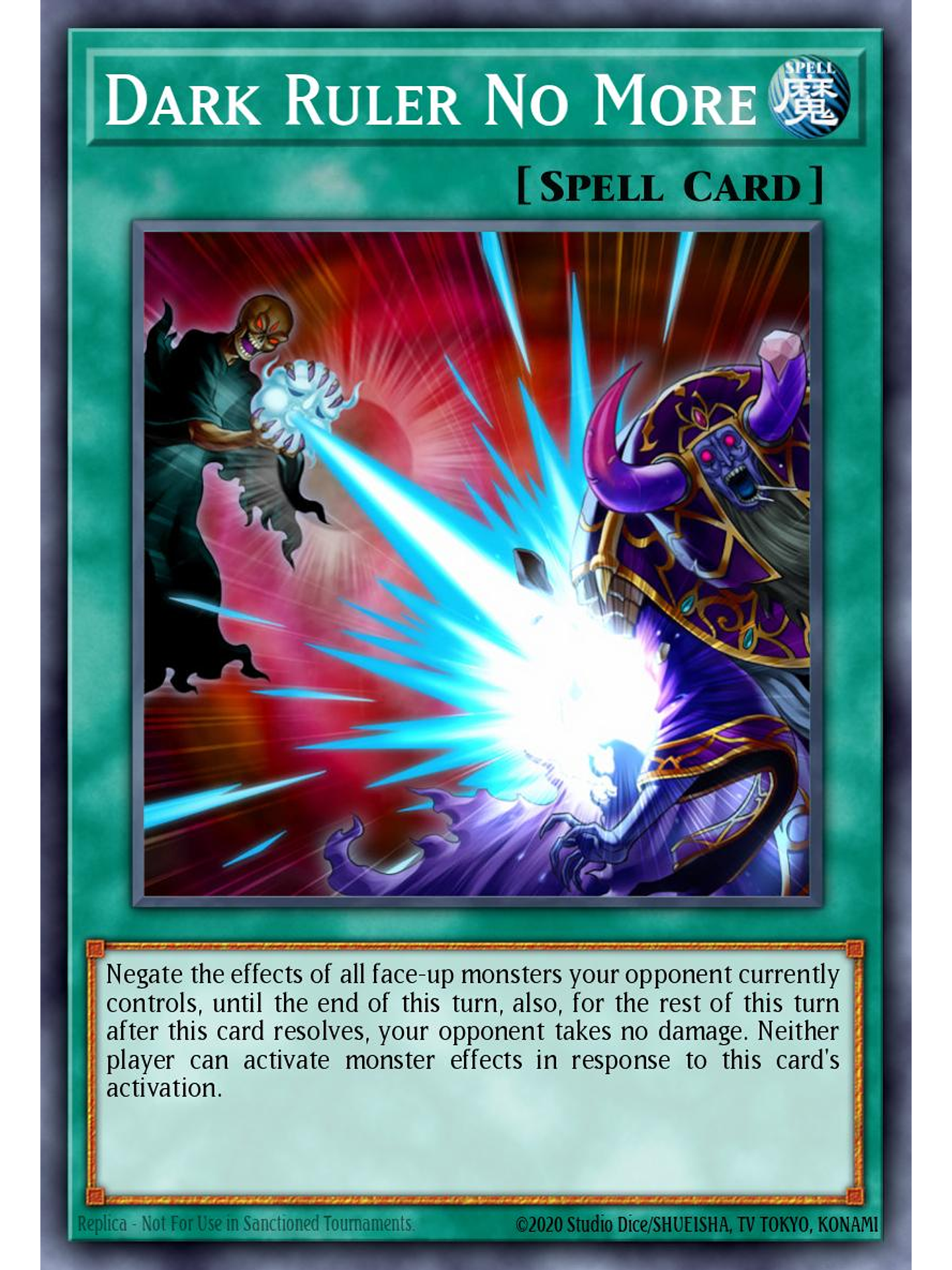 Dark Ruler No More - CH02-EN035 - Ultra Rare 1st Edition 1