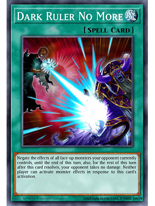 Dark Ruler No More - CH02-EN035 - Ultra Rare 1st Edition