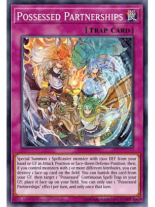 Possessed Partnerships - CH02-EN038 - Ultra Rare 1st Edition