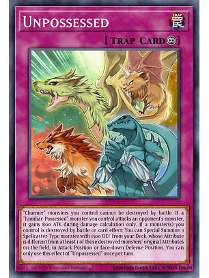 Unpossessed - CH02-EN039 - Ultra Rare 1st Edition