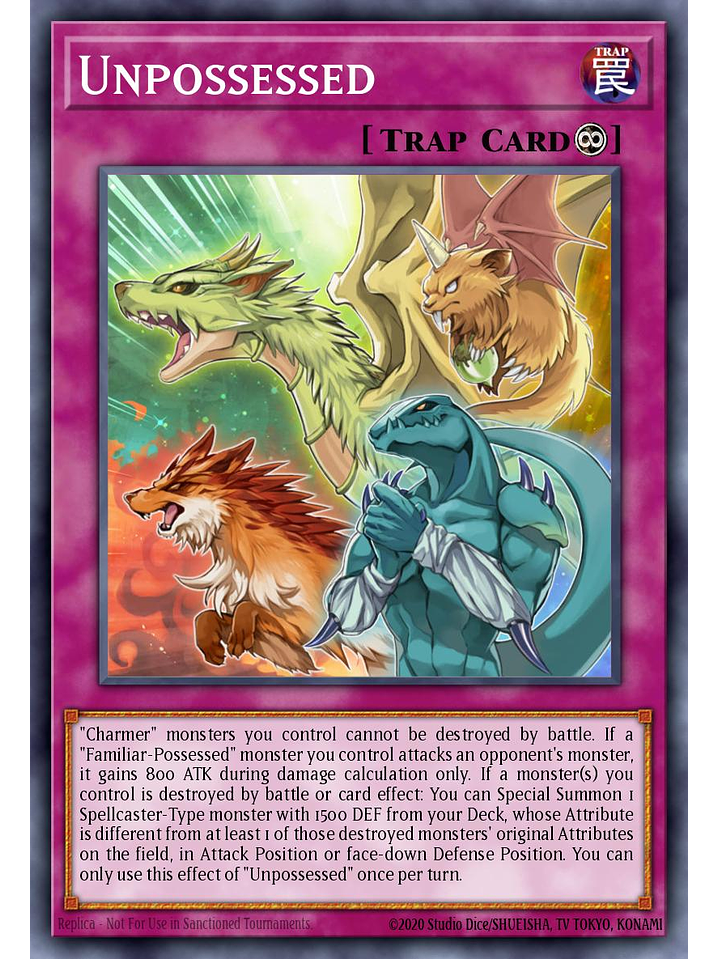 Unpossessed - CH02-EN039 - Ultra Rare 1st Edition 1