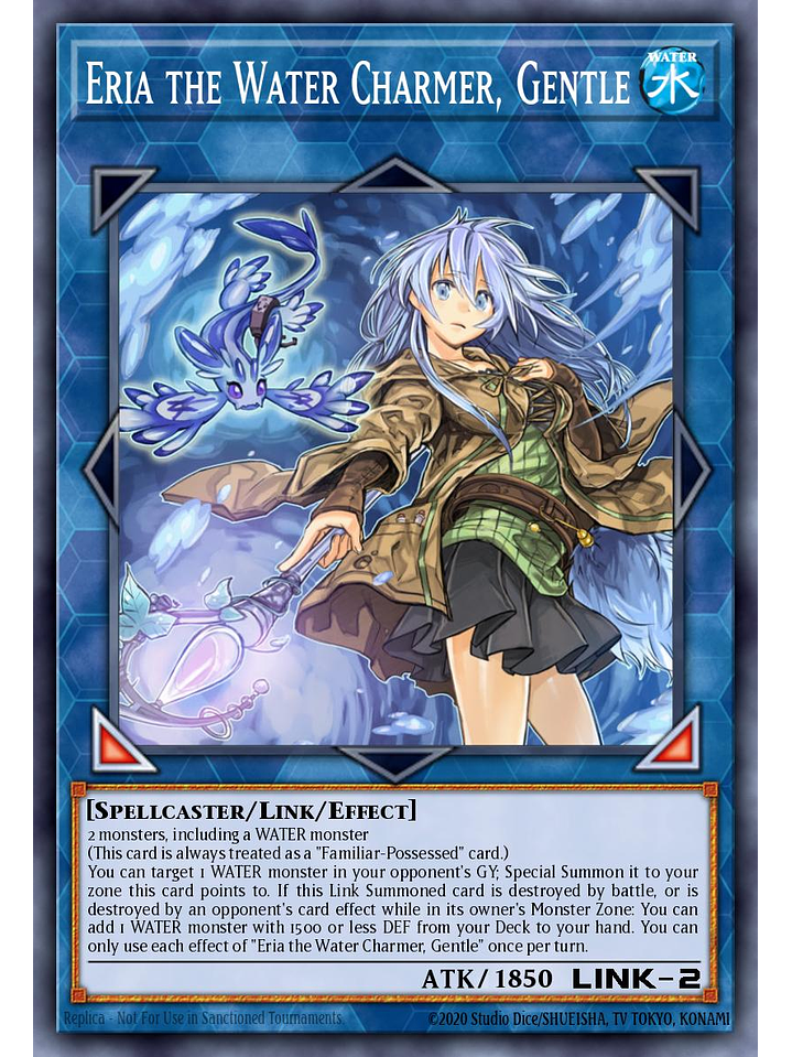 Eria the Water Charmer, Gentle - CH02-EN042 - Ultra Rare 1st Edition 1