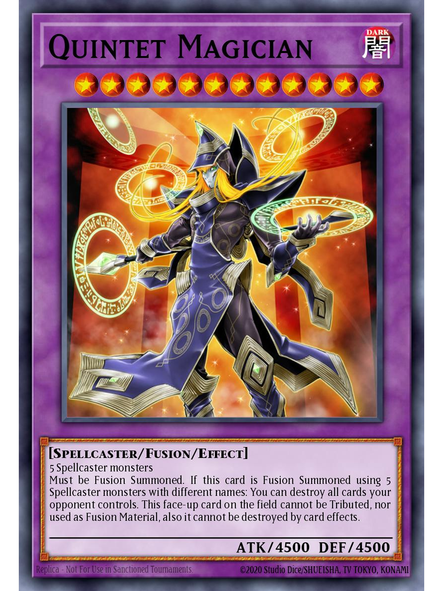 Quintet Magician - CH02-EN046 - Ultra Rare 1st Edition 1