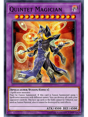 Quintet Magician - CH02-EN046 - Ultra Rare 1st Edition