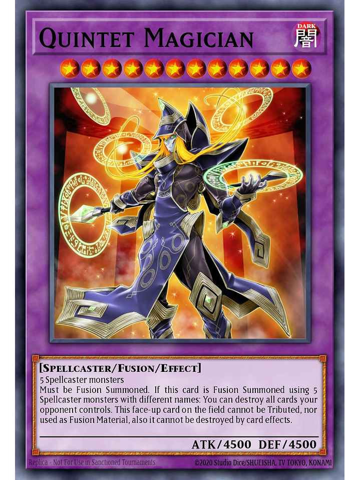 Quintet Magician - CH02-EN046 - Ultra Rare 1st Edition 1