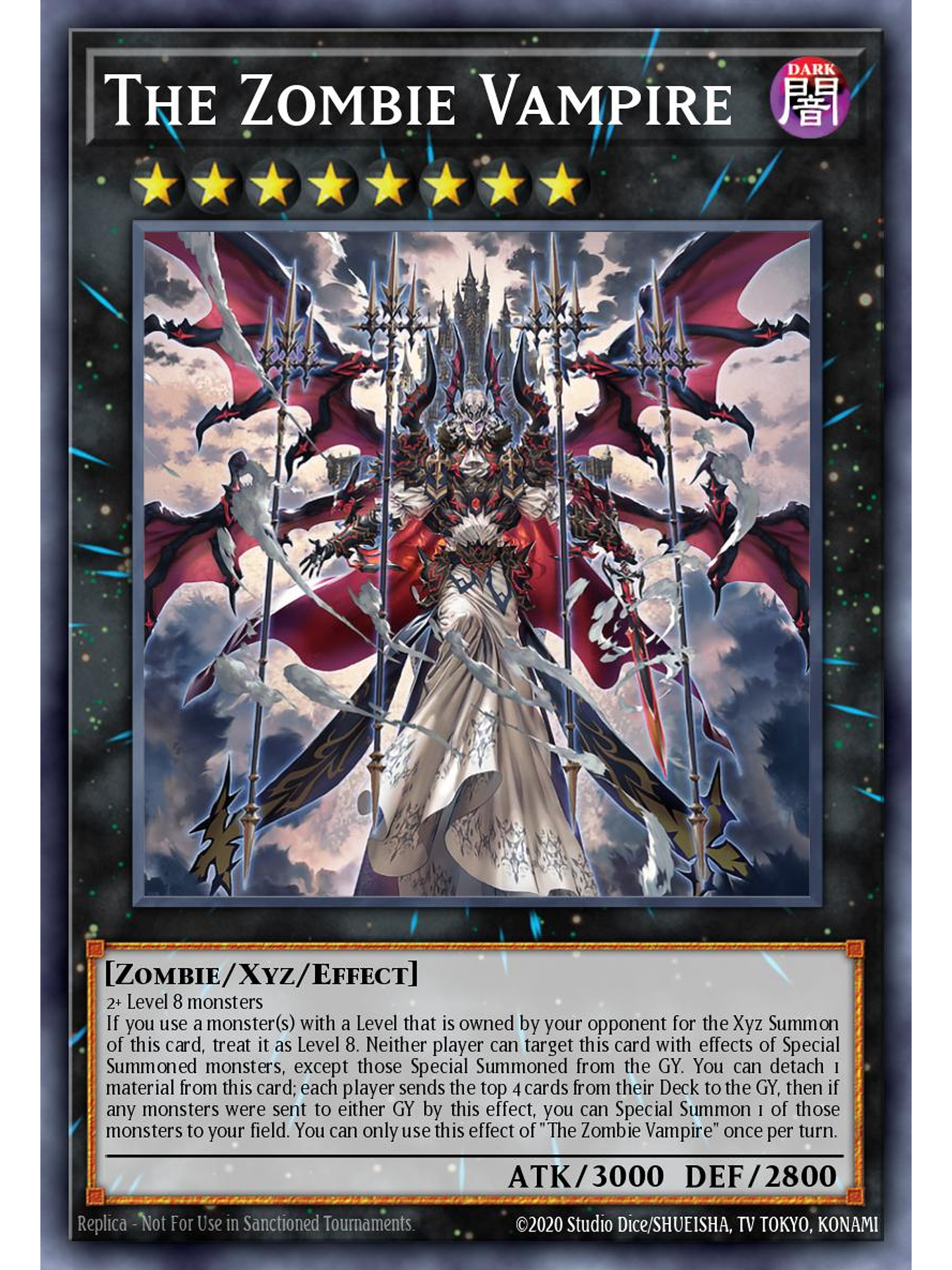 The Zombie Vampire - CH02-EN047 - Ultra Rare 1st Edition 1