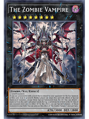 The Zombie Vampire - CH02-EN047 - Ultra Rare 1st Edition