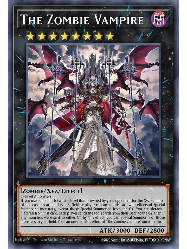 The Zombie Vampire - CH02-EN047 - Ultra Rare 1st Edition 1