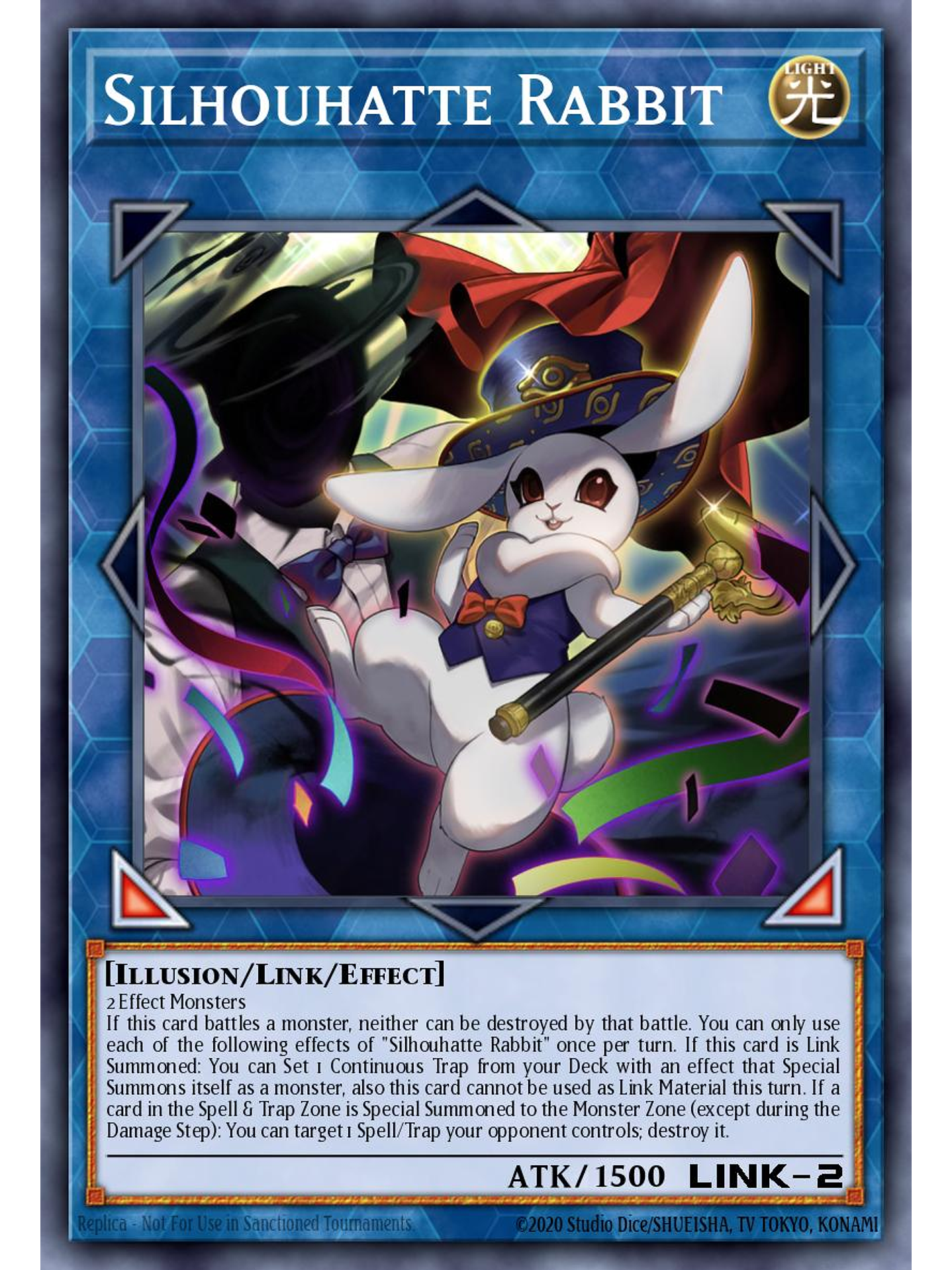 Silhouhatte Rabbit - CH02-EN048 - Ultra Rare 1st Edition 1