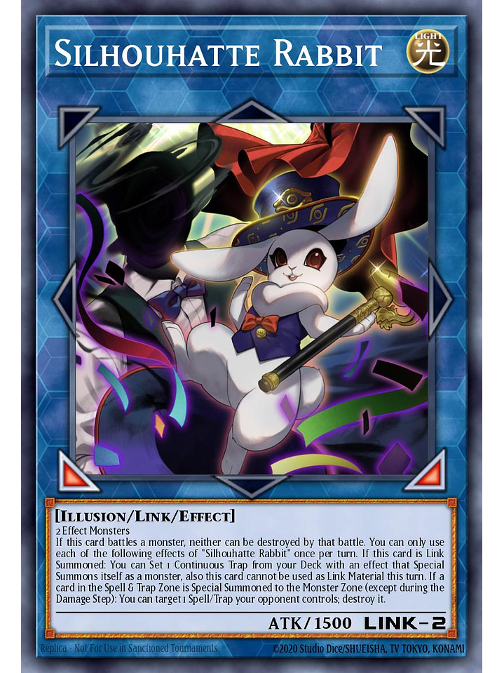 Silhouhatte Rabbit - CH02-EN048 - Ultra Rare 1st Edition 1