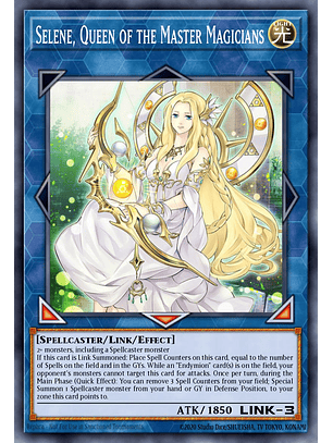 Selene, Queen of the Master Magicians - CH02-EN049 - Ultra Rare 1st Edition