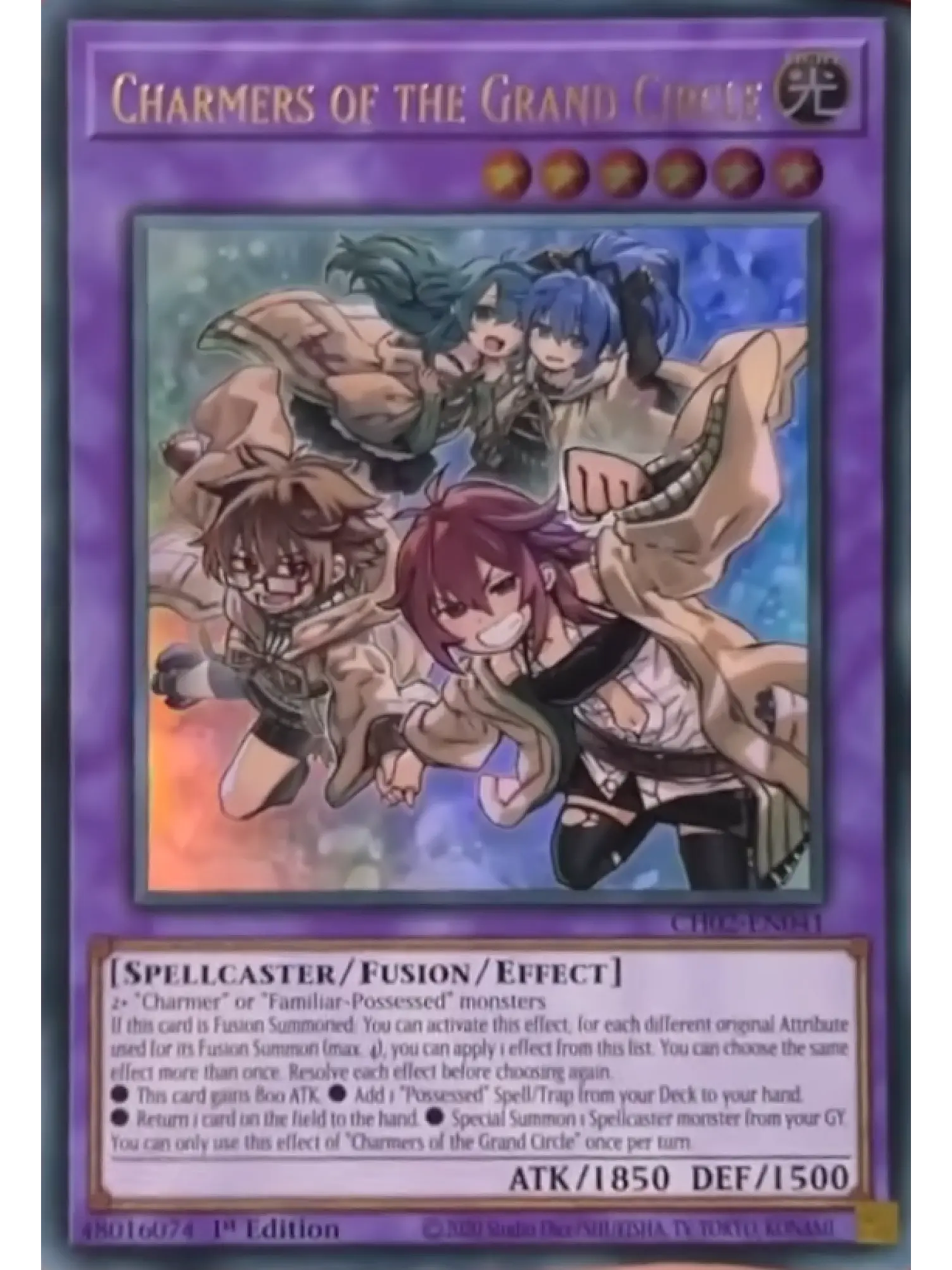 Charmers of the Grand Circle - CH02-EN041 - Secret Rare 1st Edition 1