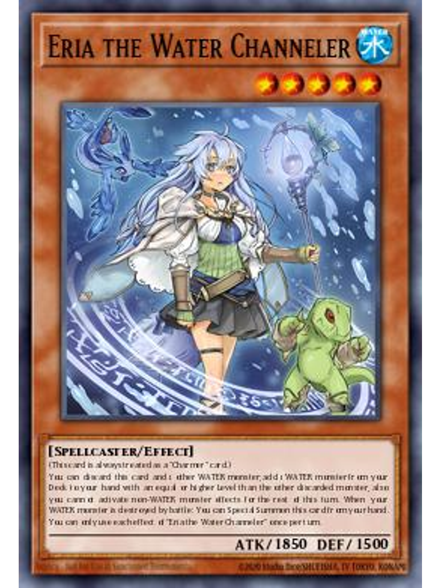 Eria the Water Channeler - CH02-EN009 - Ultra Rare 1st Edition 1