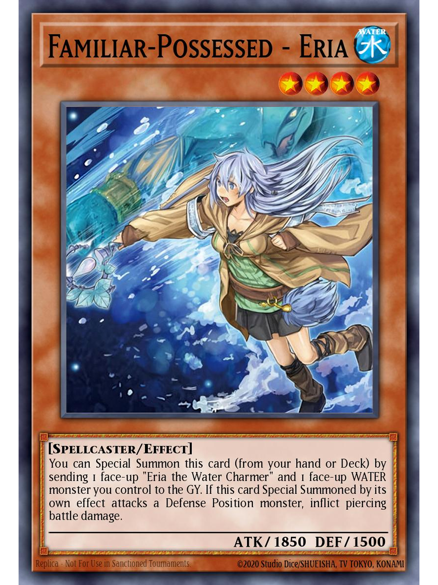 Familiar-Possessed - Eria - CH02-EN005 - Ultra Rare 1st Edition 1