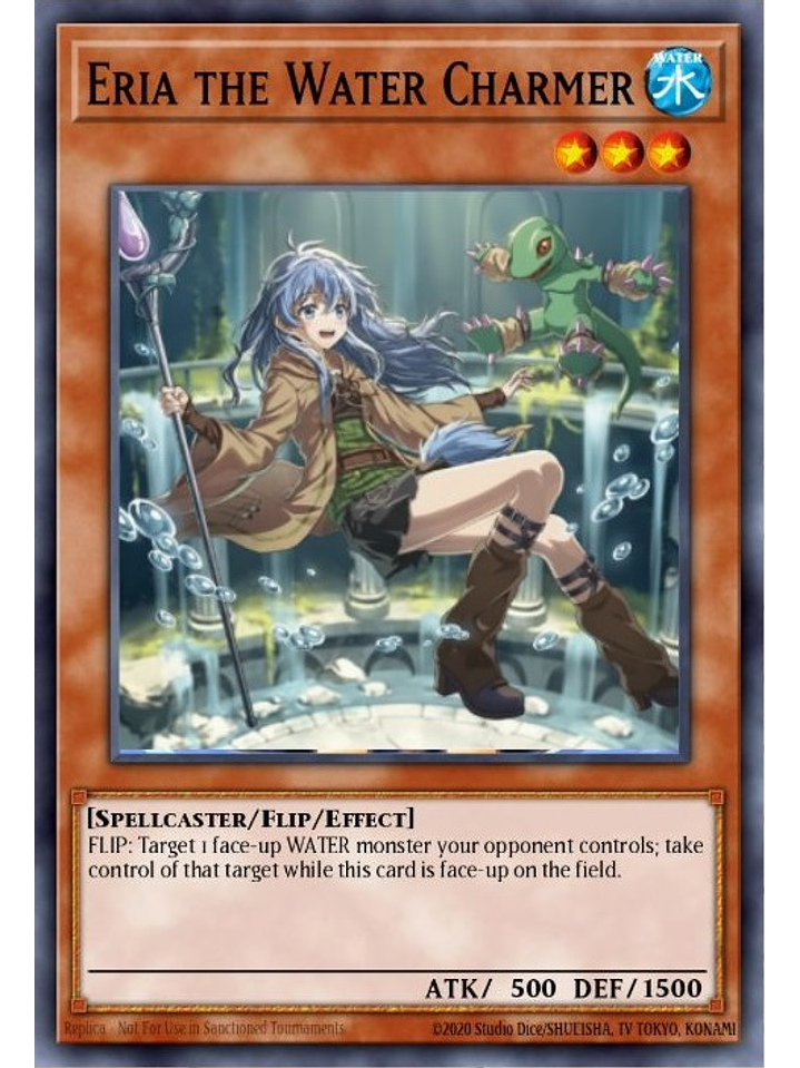 Eria the Water Charmer - CH02-EN001 - Ultra Rare 1st Edition 1
