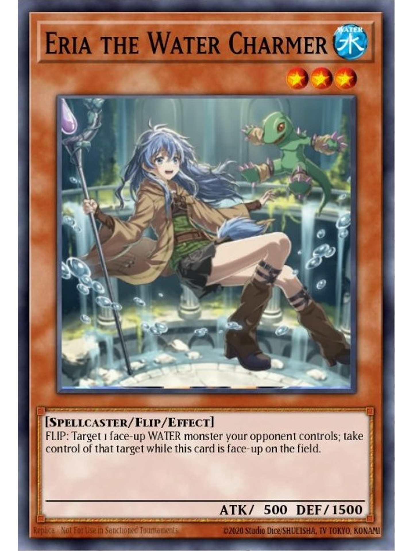Eria the Water Charmer - CH02-EN001 - Starlight Rare 1st Edition 1