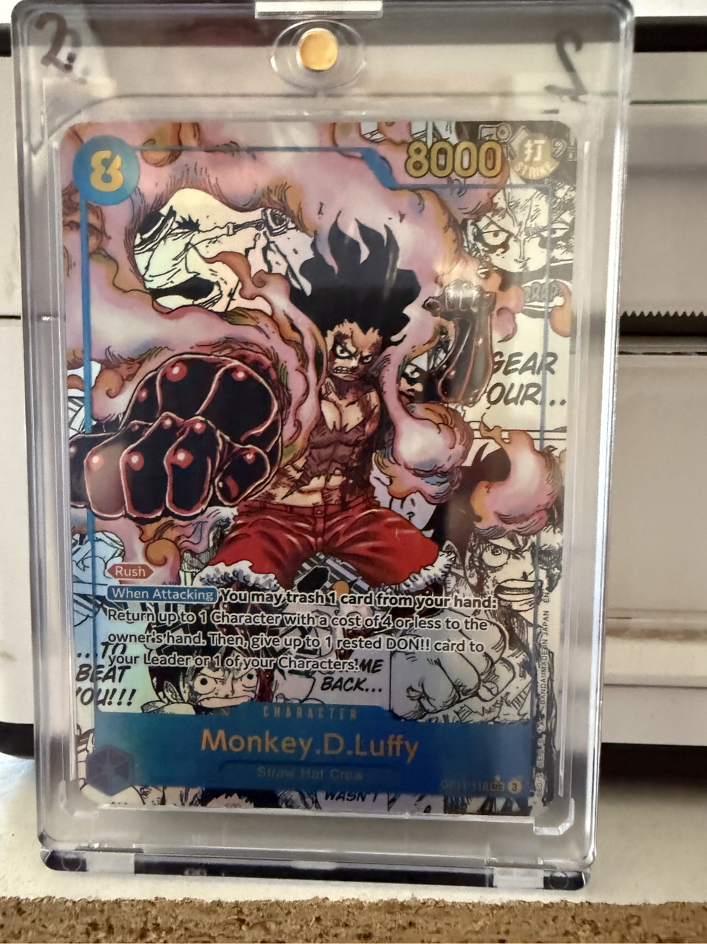 OP11-118 (Alternate Art) Monkey.D.Luffy (118) (Manga) 5