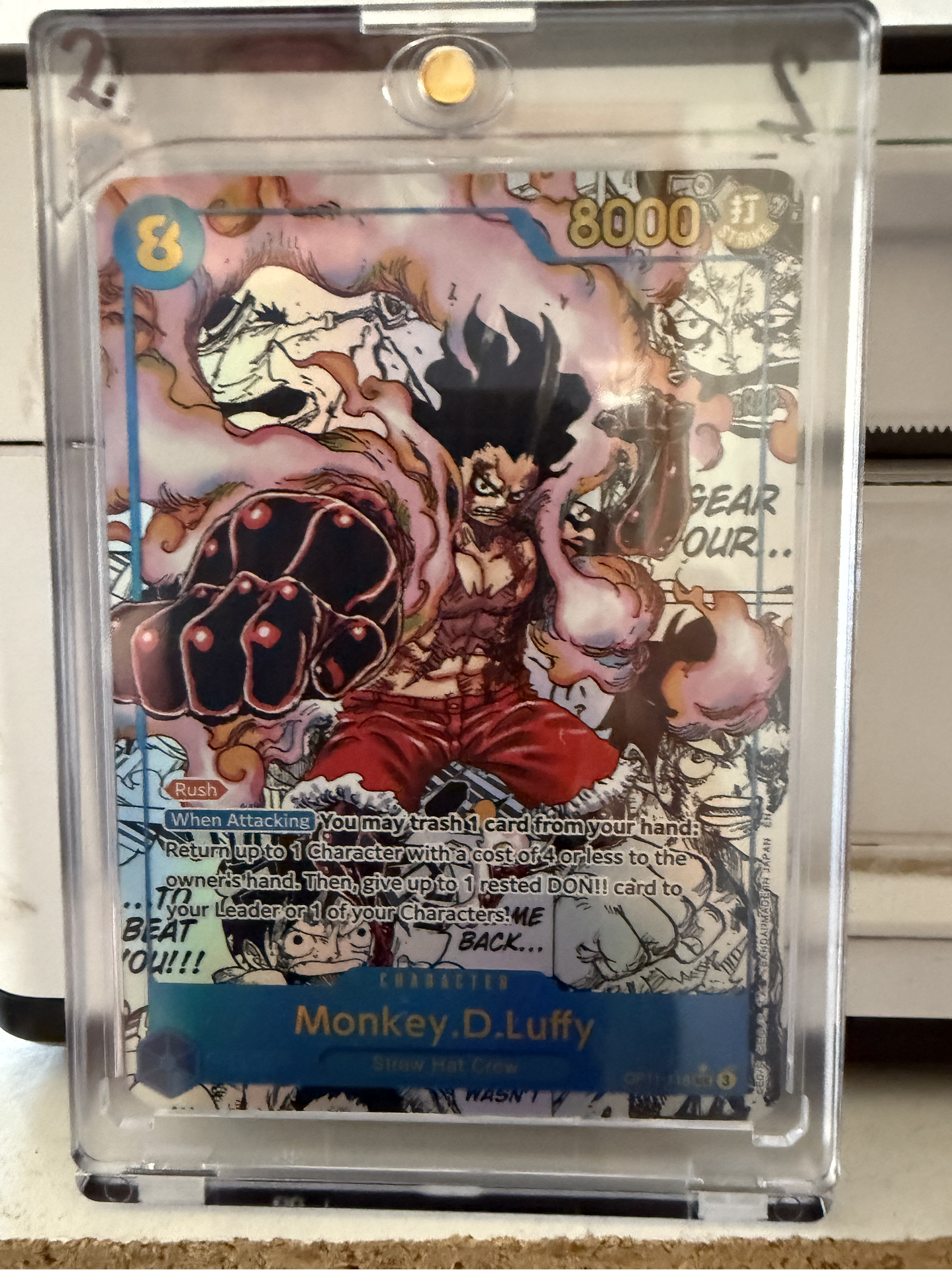 OP11-118 (Alternate Art) Monkey.D.Luffy (118) (Manga) 6