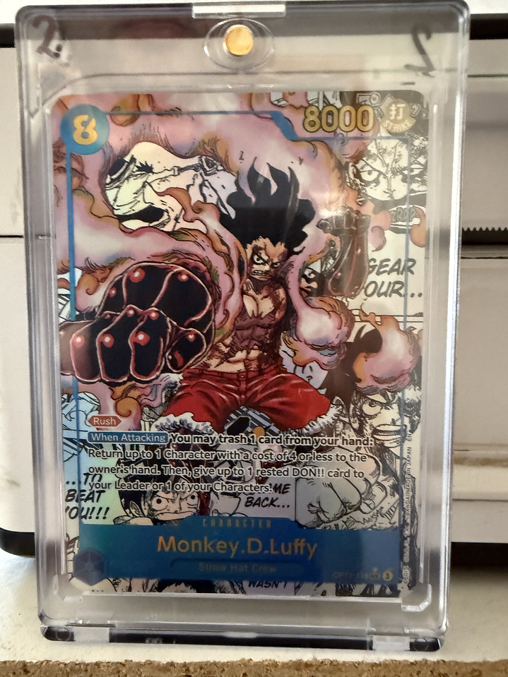 OP11-118 (Alternate Art) Monkey.D.Luffy (118) (Manga) 6
