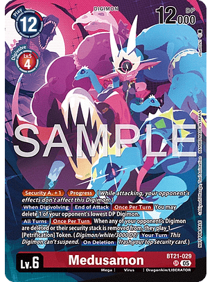 BT21-029 (Alternate Art) Medusamon