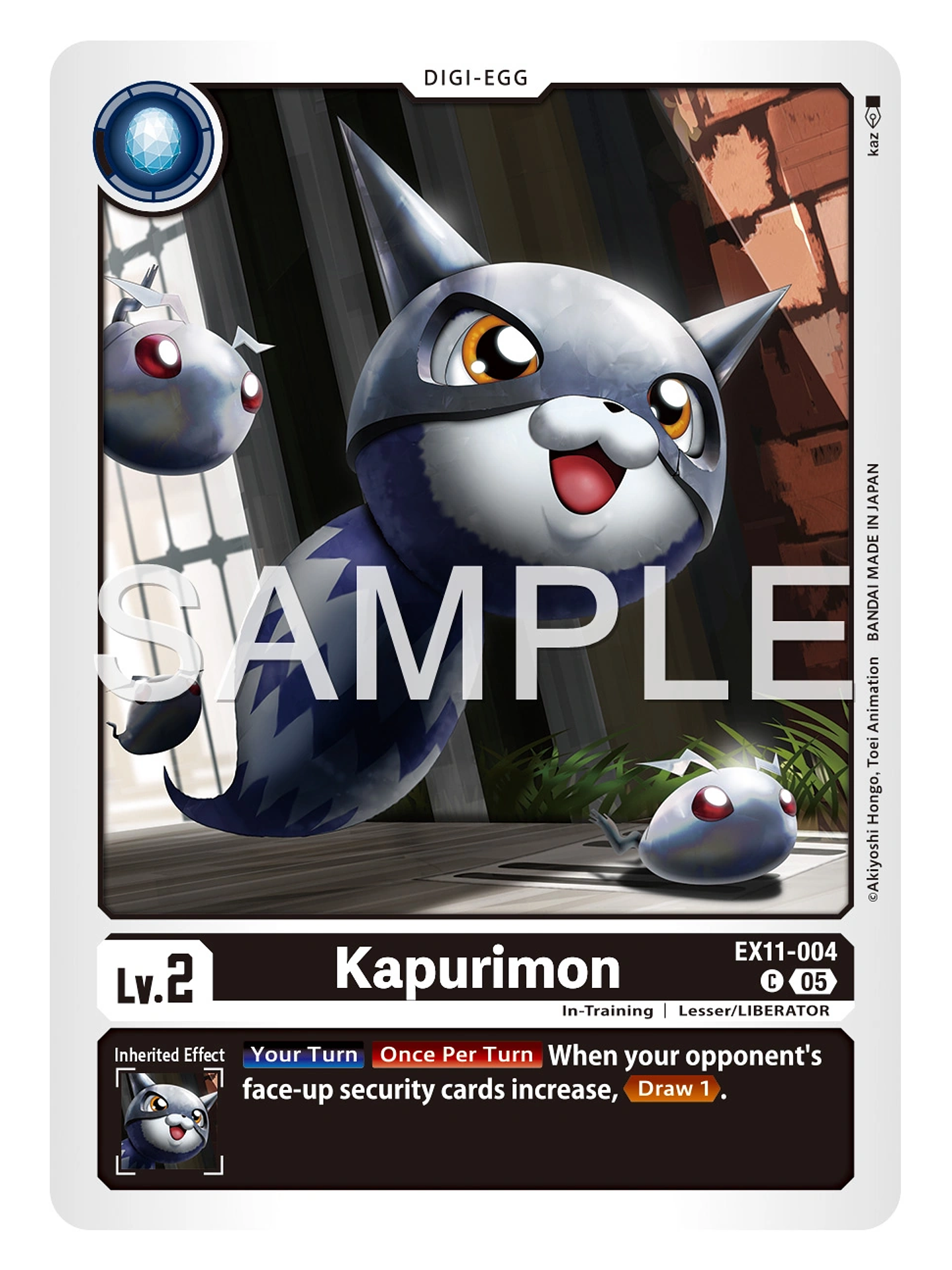 EX11-004 (Limited Foil) Kapurimon 1