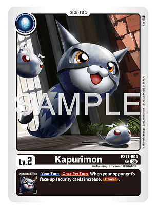 EX11-004 (Limited Foil) Kapurimon
