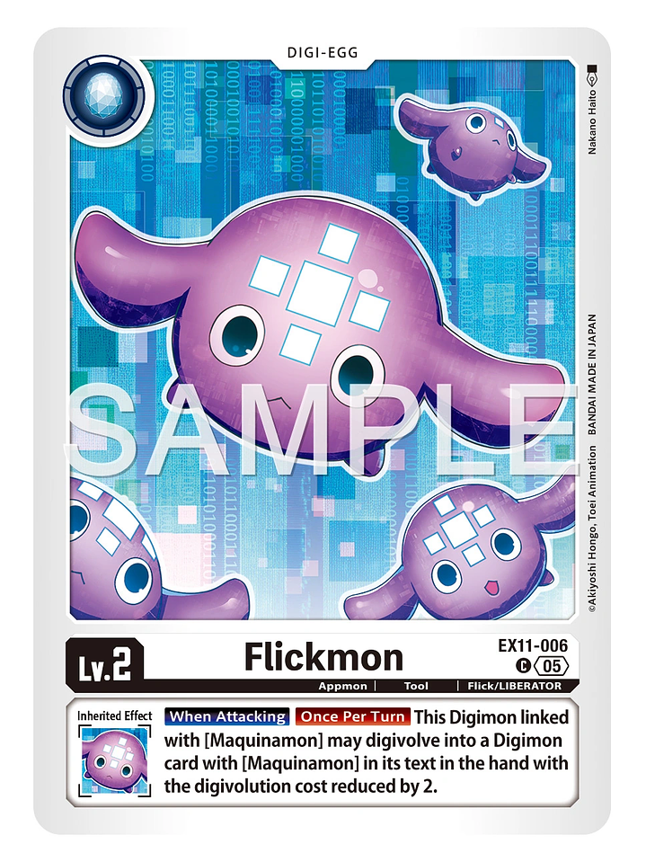 EX11-006 (Limited Foil) Flickmon 1