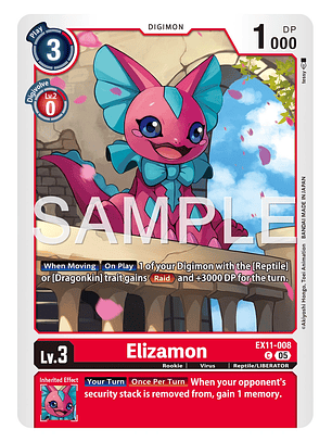EX11-008 (Limited Foil) Elizamon