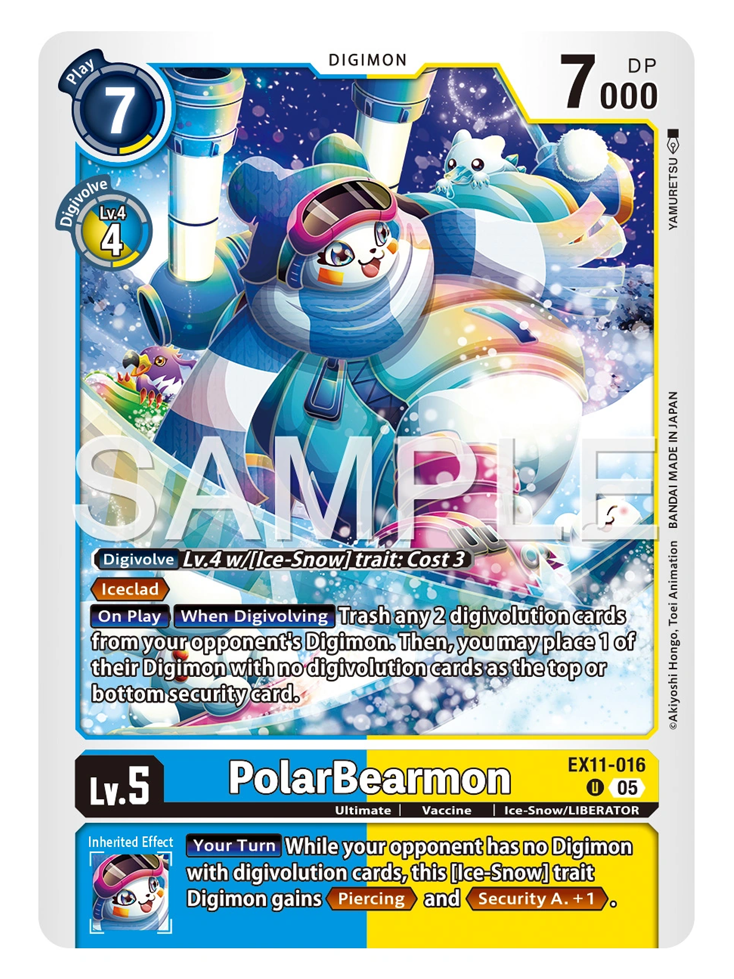 EX11-016 U PolarBearmon 1