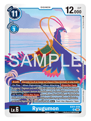 EX11-018 SR Ryugumon