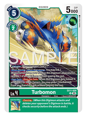 EX11-029 U Turbomon