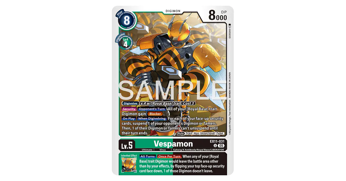 EX11-031 U Vespamon