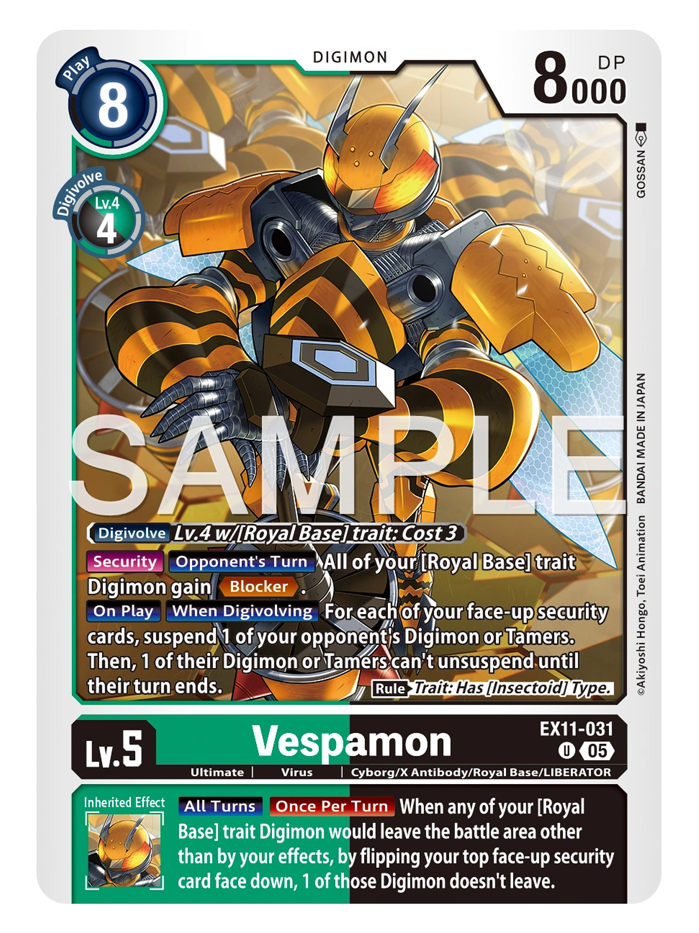EX11-031 U Vespamon 1