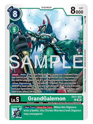 EX11-032 U GrandGalemon