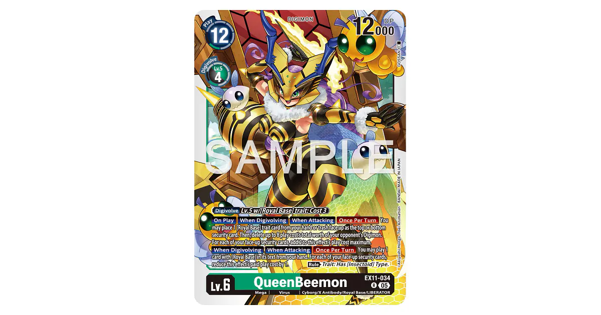 EX11-034 R QueenBeemon