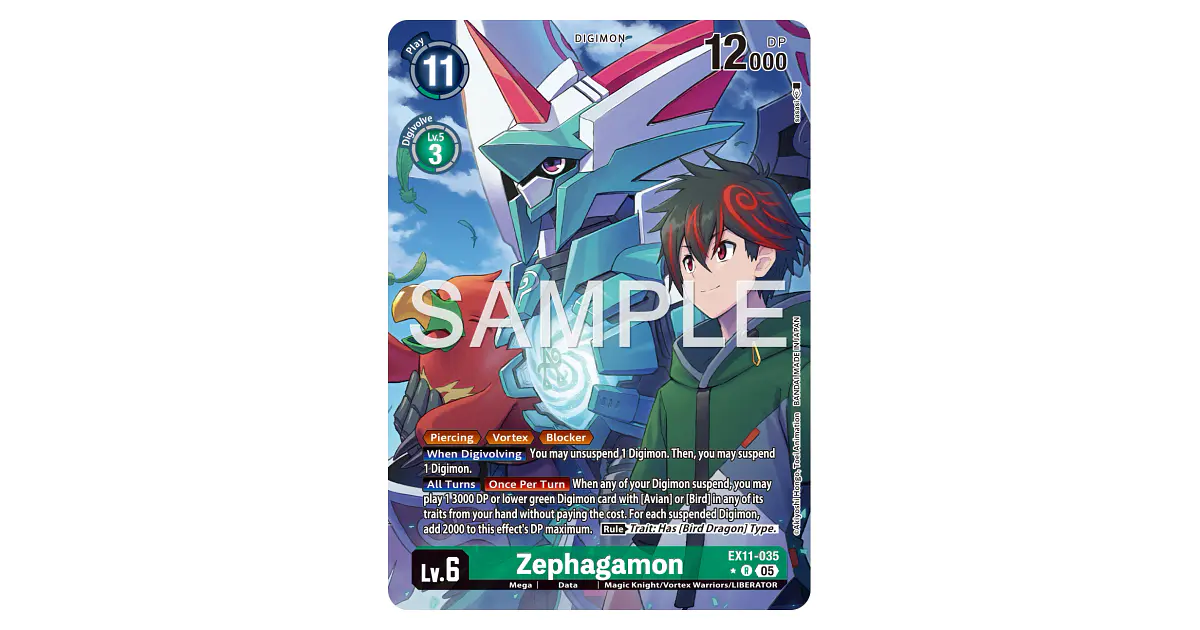 EX11-035 (Alternate Art) Zephagamon