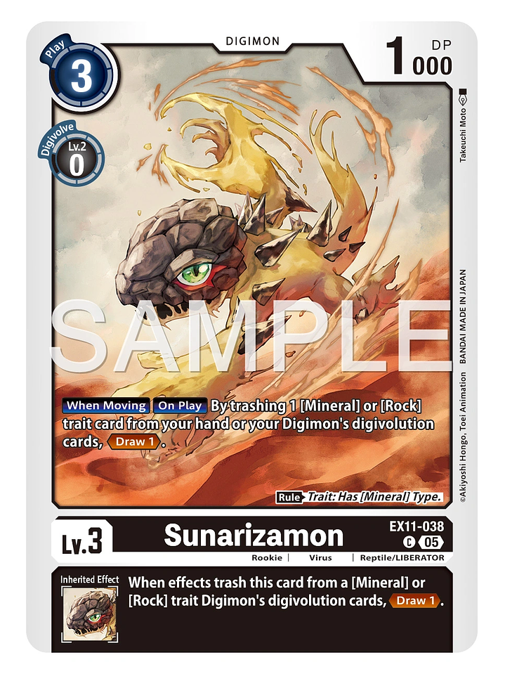 EX11-038 C Sunarizamon 1