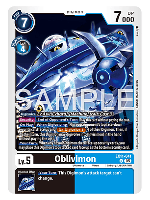 EX11-041 U Oblivimon